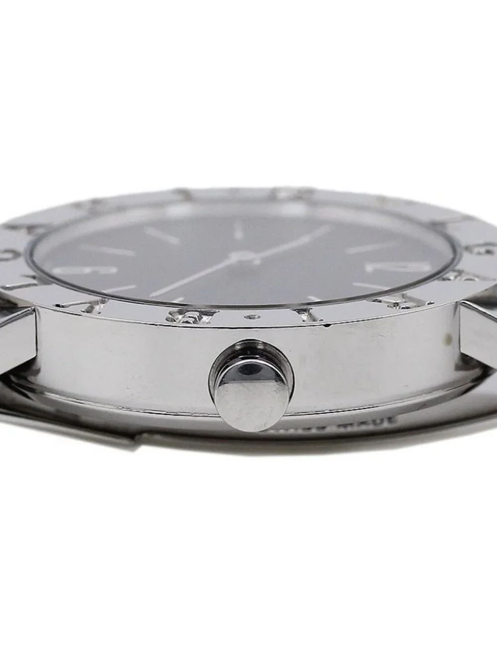 BVLGARI BVLGARIBVLGARI BB30SS Date black Dial Quartz Boy's Watch_948825